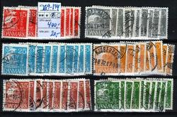 Ugeauktion 877 - Bogtryksbundter 169 - 174. #26030