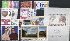 Ugeauktion 823 - Årssæt 1990- 1999 #71024