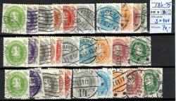 Ugeauktion 824 - Bogtryksserier 186 - 195 #95002