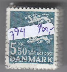 Ugeauktion 877 - Rigsvåbenbundter. 3,10 kr. - 4,70 kr. #304080