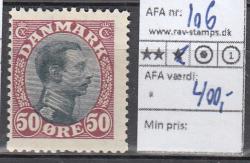 Ugeauktion 877 - Ustemplede BT. AFA 98 - 110b #128064
