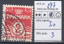 Ugeauktion 824 - AFA 196 - 215 #133020