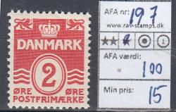 Ugeauktion 824 - AFA 196 - 215 #133024