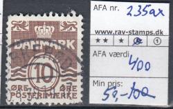 Ugeauktion 828 - AFA 221 - 249 #136022