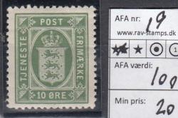 Ugeauktion 877 - Tjeneste. 16-19. #240042