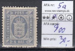 Ugeauktion 878 - Tjeneste. 4-5a. #236048