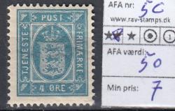Ugeauktion 878 - Tjeneste. 4-5a. #236058