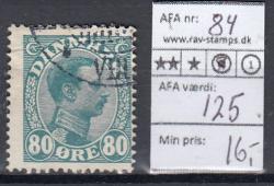 Ugeauktion 824 - AFA 81 - 84 #28006