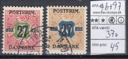 Ugeauktion 766 - AFA 95 - 97 #66006
