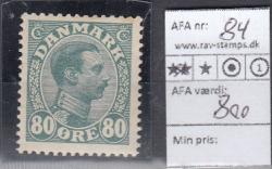 Ugeauktion 825 - Postfrisk BT. AFA 63 - 84 #108030