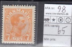 Ugeauktion 824 - Postfrisk BT. AFA 98 - 110b #110004