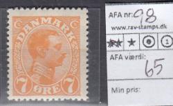 Ugeauktion 824 - Postfrisk BT. AFA 98 - 110b #110006