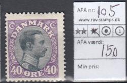 Ugeauktion 877 - Ustemplede BT. AFA 98 - 110b #128006