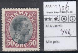 Ugeauktion 877 - Ustemplede BT. AFA 98 - 110b #128016