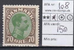 Ugeauktion 877 - Ustemplede BT. AFA 98 - 110b #128024