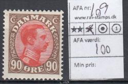 Ugeauktion 877 - Ustemplede BT. AFA 98 - 110b #128028
