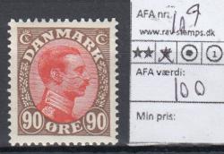 Ugeauktion 824 - Ustemplede BT. AFA 98 - 110b #120030