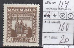 Ugeauktion 824 - Postfrisk BT. AFA 112 - 131a. #111046