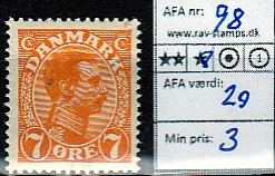 Ugeauktion 877 - Ustemplede BT. AFA 98 - 110b #128034