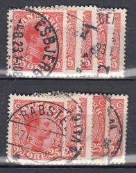 Ugeauktion 877 - Bogtryksbundter 122 - 126 #20030