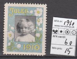 Ugeauktion 824 - DK. Julemærker. 1910 - 1914 #264056