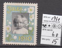 Ugeauktion 823 - DK. Julemærker. 1910 - 1914 #263056