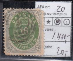 Ugeauktion 825 - AFA 18 - 21 #10084