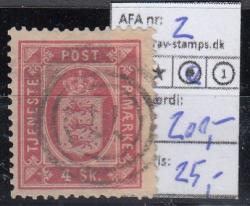 Ugeauktion 877 - Tjeneste skilling #235022
