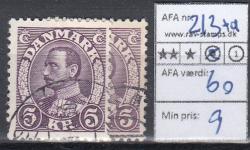 Ugeauktion 822 - AFA 209 - 215 #138006