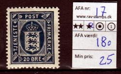 Ugeauktion 877 - Tjeneste. 16-19. #240010