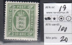 Ugeauktion 878 - Tjeneste. 16-19. #240040