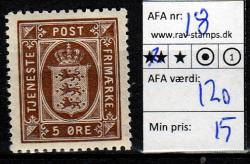 Ugeauktion 878 - Tjeneste. 16-19. #240022