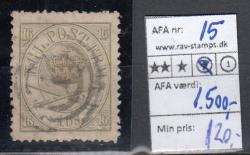 Ugeauktion 825 - AFA 11 - 15 #8100