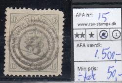 Ugeauktion 824 - AFA 11 - 15 #8108