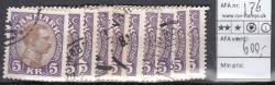 Ugeauktion 876 - Bogtryksbundter 175 - 185y #27028