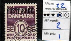 Ugeauktion 892 - Postfærge 21 - 30 #112028
