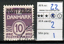 Ugeauktion 892 - Postfærge 21 - 30 #112030