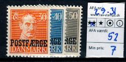 Ugeauktion 892 - Postfærge 21 - 30 #112068