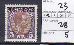 Ugeauktion 892 - Postfærge 21 - 30 #112086