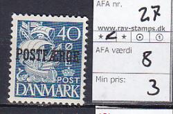 Ugeauktion 892 - Postfærge 21 - 30 #112122