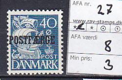 Ugeauktion 892 - Postfærge 21 - 30 #112136