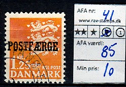 Ugeauktion 877 - Postfærge 41- 44A #113006