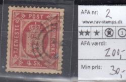 Ugeauktion 877 - Tjeneste skilling #235020