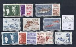 Ugeauktion 878 - Grønland. Årssæt. 1980 - 1989 #246004