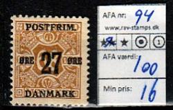 Ugeauktion 828 - Postfrisk BT. AFA 85 - 97 #109024