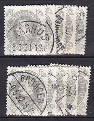 Ugeauktion 877 - Bogtryksbundter 190 - 195. #29012