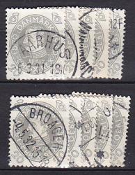 Ugeauktion 824 - Bogtryksbundter 190 - 195. #97020