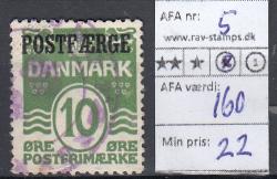 Ugeauktion 876 - Postfærge 1 - 7a. #107040