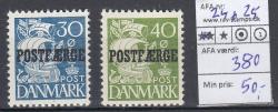 Ugeauktion 878 - Postfærge 21 - 30 #110004