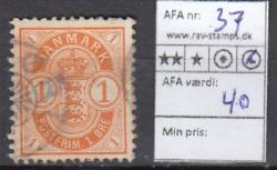 Ugeauktion 824 - AFA 37 - 39 #15002